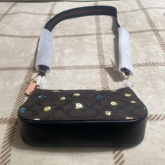 NWT Coach Signature Vintage Brown Black - Picture 5 of 7